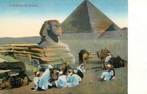 Egypt Cairo pyramides et sphynx