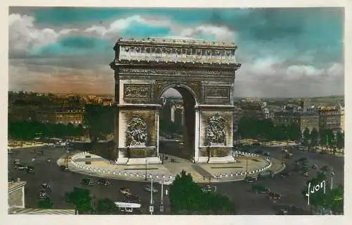 France Paris L'Arc de Triomphe de l'Etoile