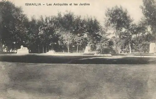 Egypt Ismailia les Antiquites et les Jardins
