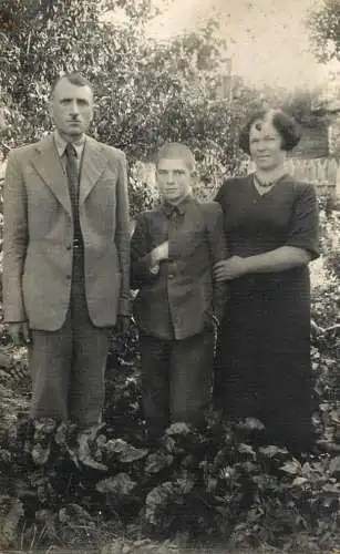 Family souvenir photo Romania 1938
