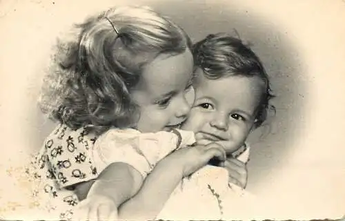 Children souvenir photo Budapest 1951