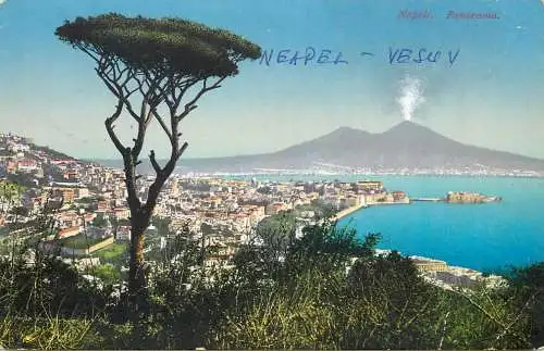 Italy Naples Vesuvio