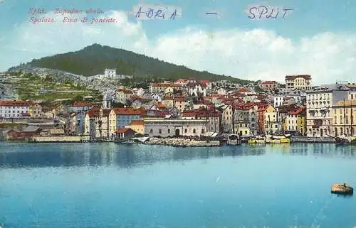 Croatia Split riva di ponente