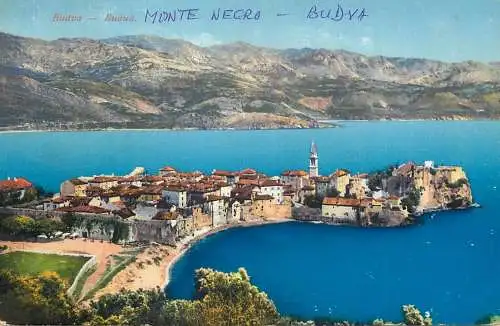 Montenegro Budva citadel fort panorama