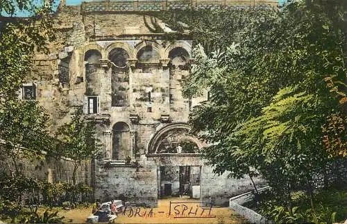 Croatia Adria Split citadel gate