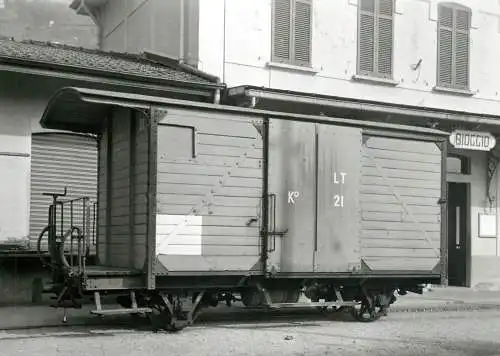 Transportation card Lugano Ponte Tresa mit der benachbarten 1964