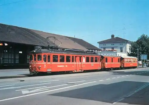 Transportation card trains wagonPostwagen D 66 B 25