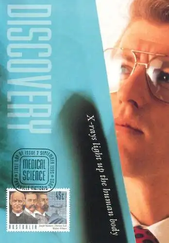 Australia Maxi Card Medical science Discovery X-ray