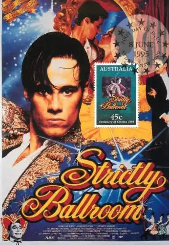 Australia Maxi Card Strictly Ballroom 1995 Canberra