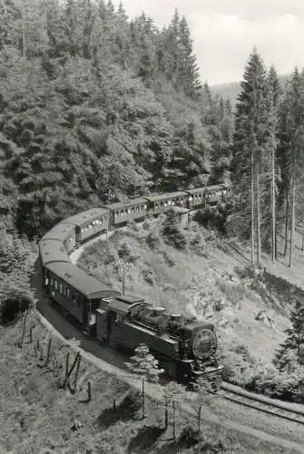 Train locomotive Harzquerbahn 1980