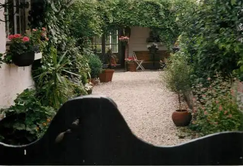 Netherlands Limburg Thorn Kodak photo inner courtyard garden
