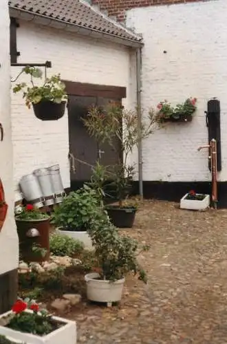 Netherlands Limburg Thorn Kodak photo courtyard