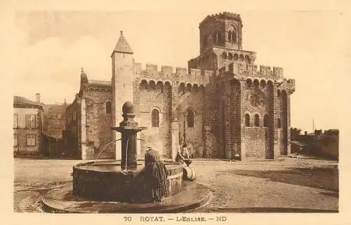 France Royat Puy-de-Dôme l'eglise