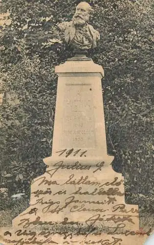 France Seine et Oise statue of A Gounod 1911