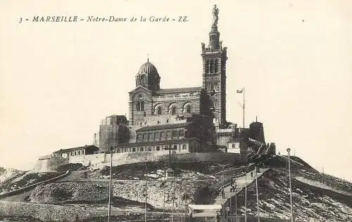 France Bouches-du-Rhône Marseilles Notre Dame de la Garde