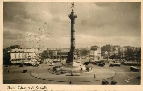France Paris Bastille square