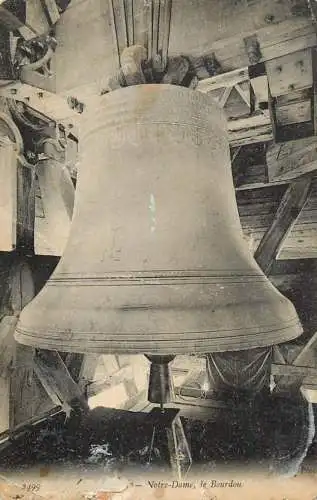 France Paris Notre Dame de Paris le Bourdon bell
