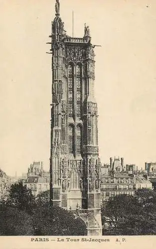 France Paris la Tour St. Jacques