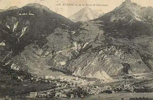 France Modane vu de la Route de Charmaix