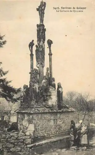 France Finistère Quimper la calvaire de Quilinen