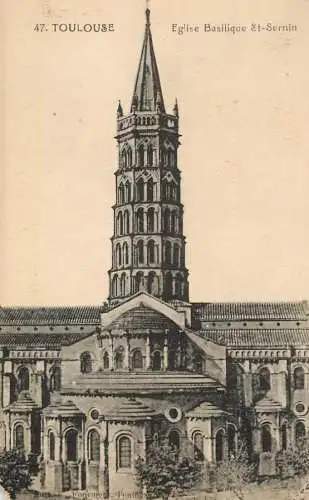 France Haute Garonne Toulouse eglise Basilique St. Sernin