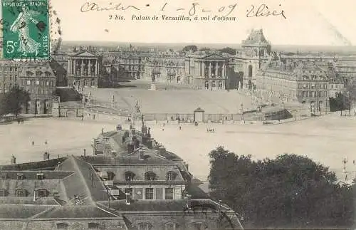 France Yvelines > Versailles (Château) a val d'Oiseaus 1909