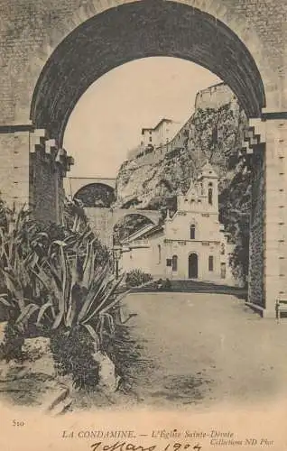 Monaco La Condamine l'eglise Sainte Devote
