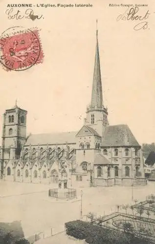 France Auxonne l'eglise 1906