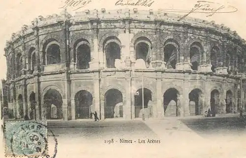 France Nîmes les arenes 1905