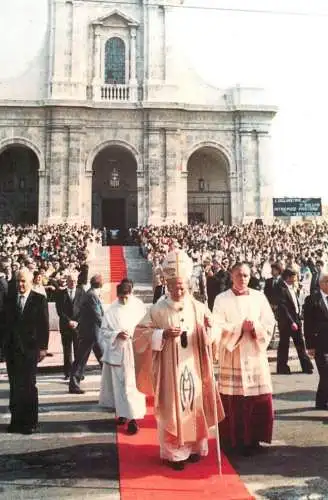 Visita di Papa Giovanni Paolo II Pope John Paul visit in Sardegna