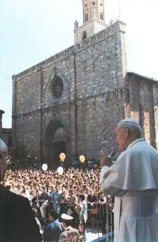 Visita di Papa Giovanni Paolo II Pope John Paul visit in Teramo