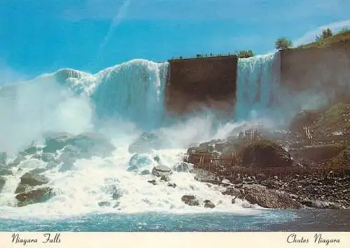 Canada postcard Niagara Falls the cave of the winds