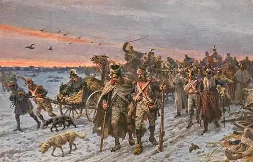 Verein fur das Deutsctum im Ausland Ruckzug Napoleons aus Russland