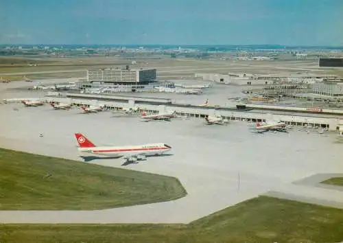 Canada postcard Toronto Air Canada 747 airplanes