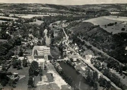 France postcard Le Mesnil Villement du bateau