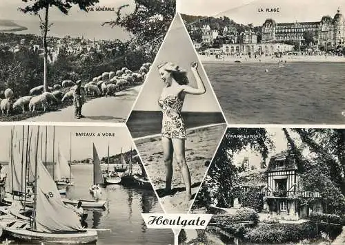 France postcard Houlgate Calvados