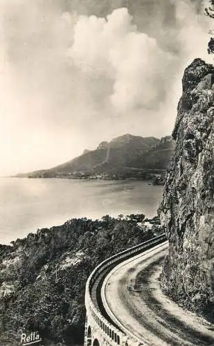 France postcard Var la Corniche d'Or Le Trayas 1953
