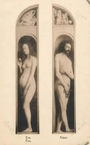 Adam and Eve Gand Cathedrale de St. Bavon