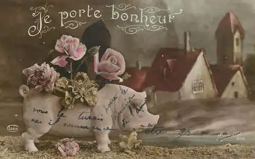 Cochon porte bonheur