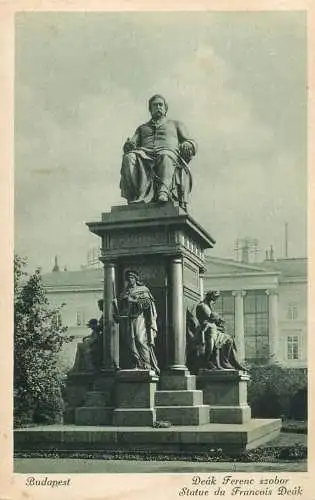 Budapest Deak Ferenc szobor