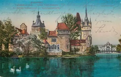 Budapest Vajdahunyad 1915