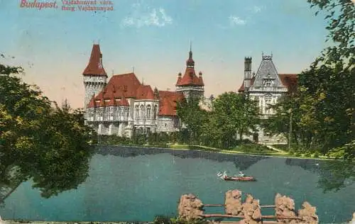 Budapest Vajdahunyad 1914