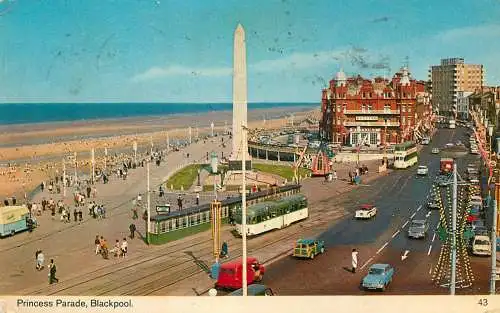 England Blackpool Princess Parade tramway