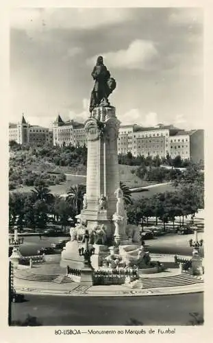 Portugal Lisbon Marques de Pombal