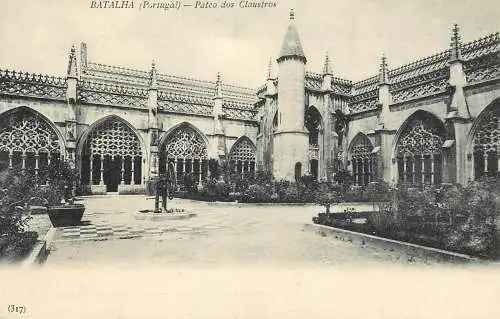 Portugal Batalha Pateo dos Claustros