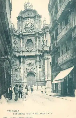 Spain Valencia Catedral Puerta del Miguelete