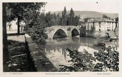 Spain Pamplona Puente de Cuatro Vientos