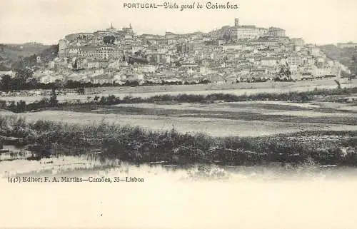 Portugal Coimbra vista general