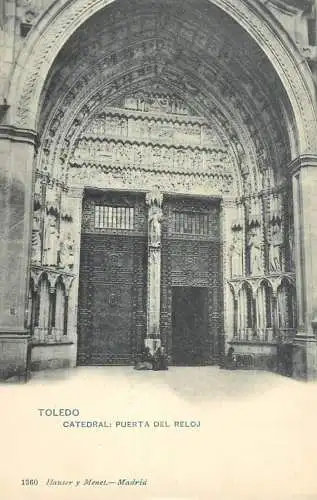 Spain Toledo Catedral Puerta del Reloj