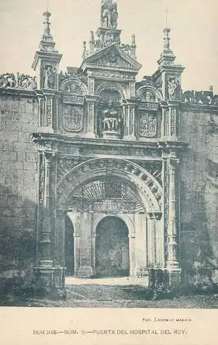 Spain Burgos Puerta del Hospital del Rey